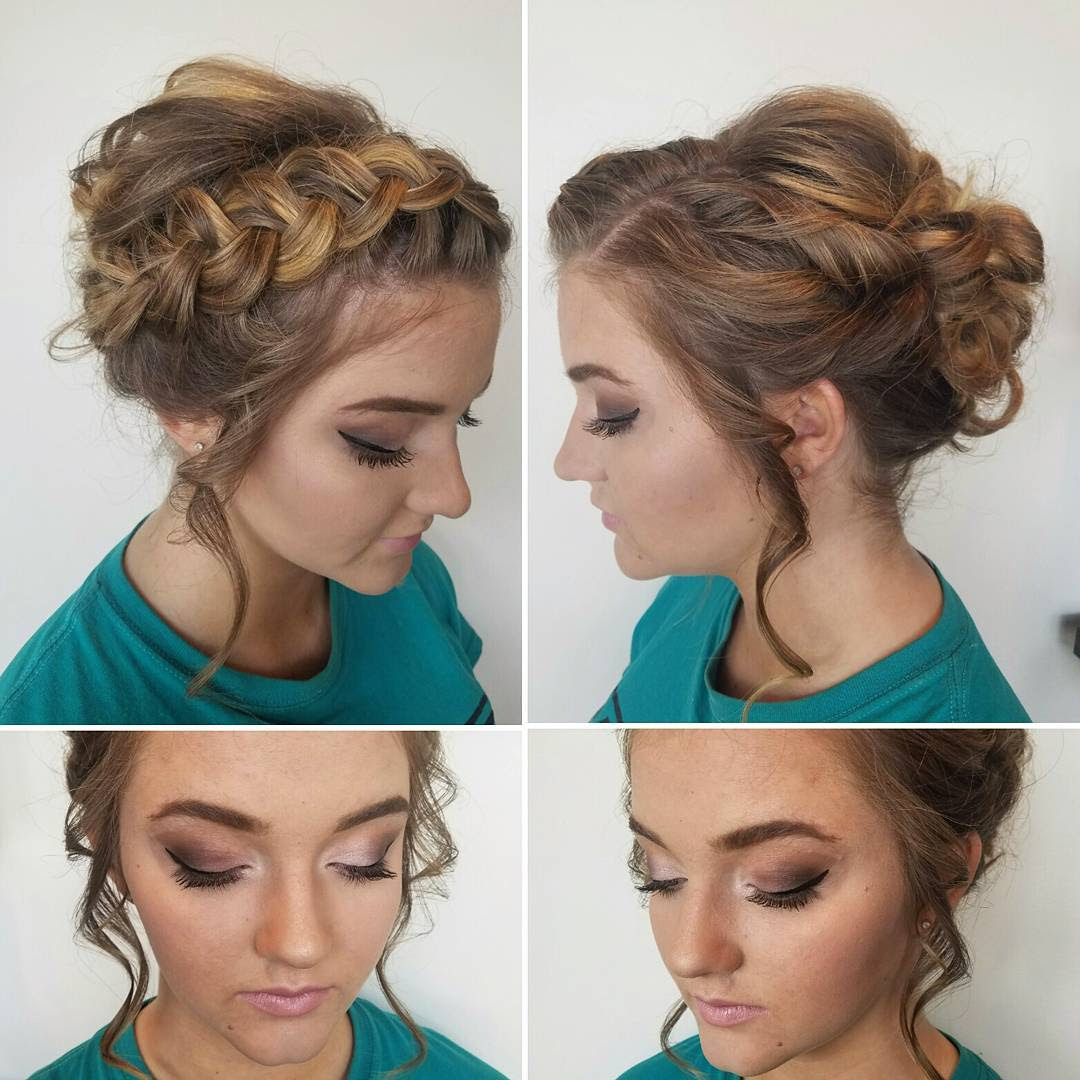 20 Gorgeous Prom Hairstyle Designs For Short Hair Prom Hairstyles 2019