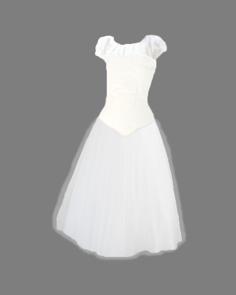 wedding dress black