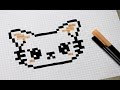 Collection image pixel art chat 979389-Image pixel art chat