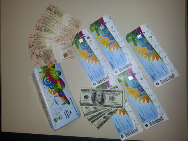 Cambistas Presos com Ingressos da Copa.. Serio???