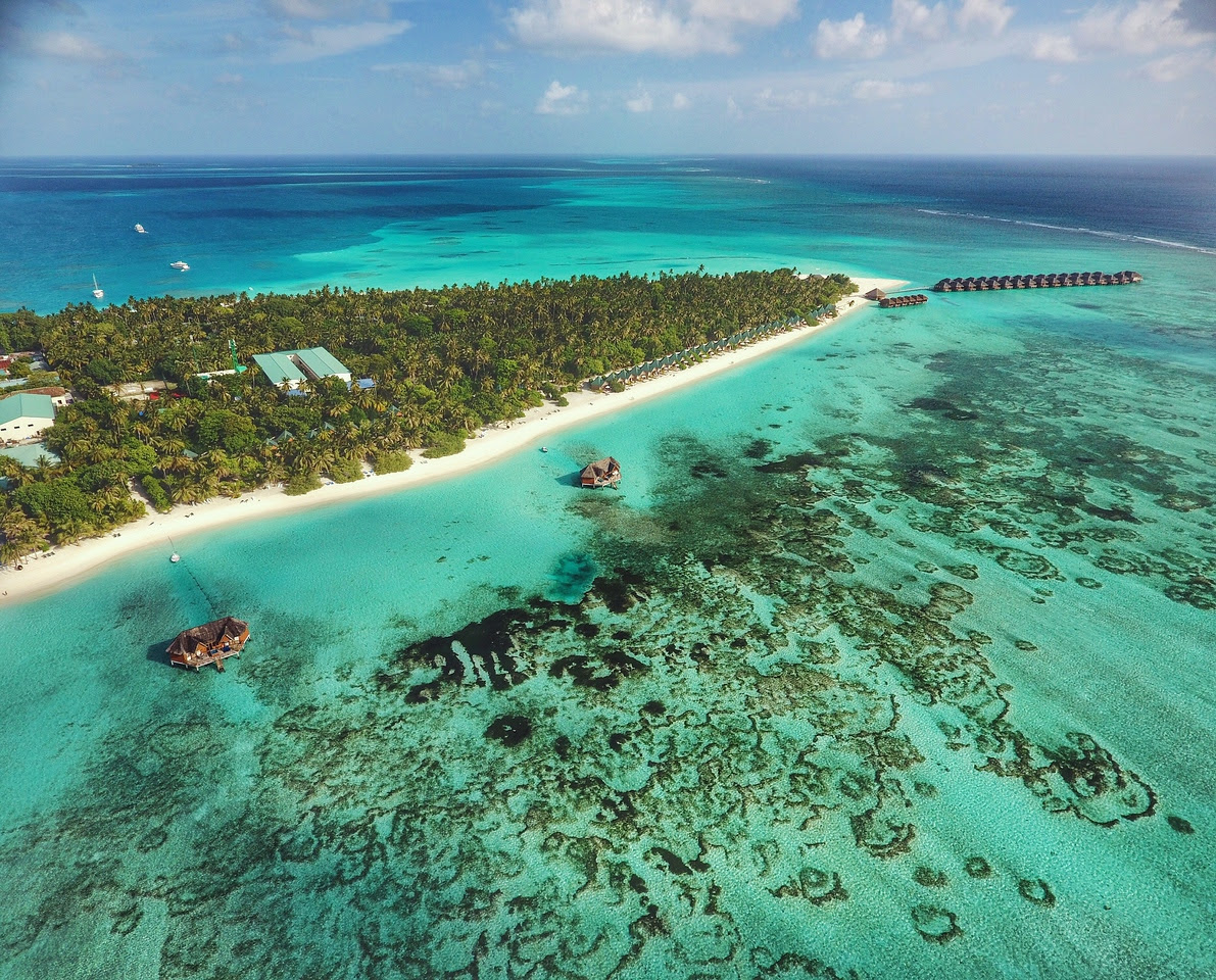 Maldives drone 