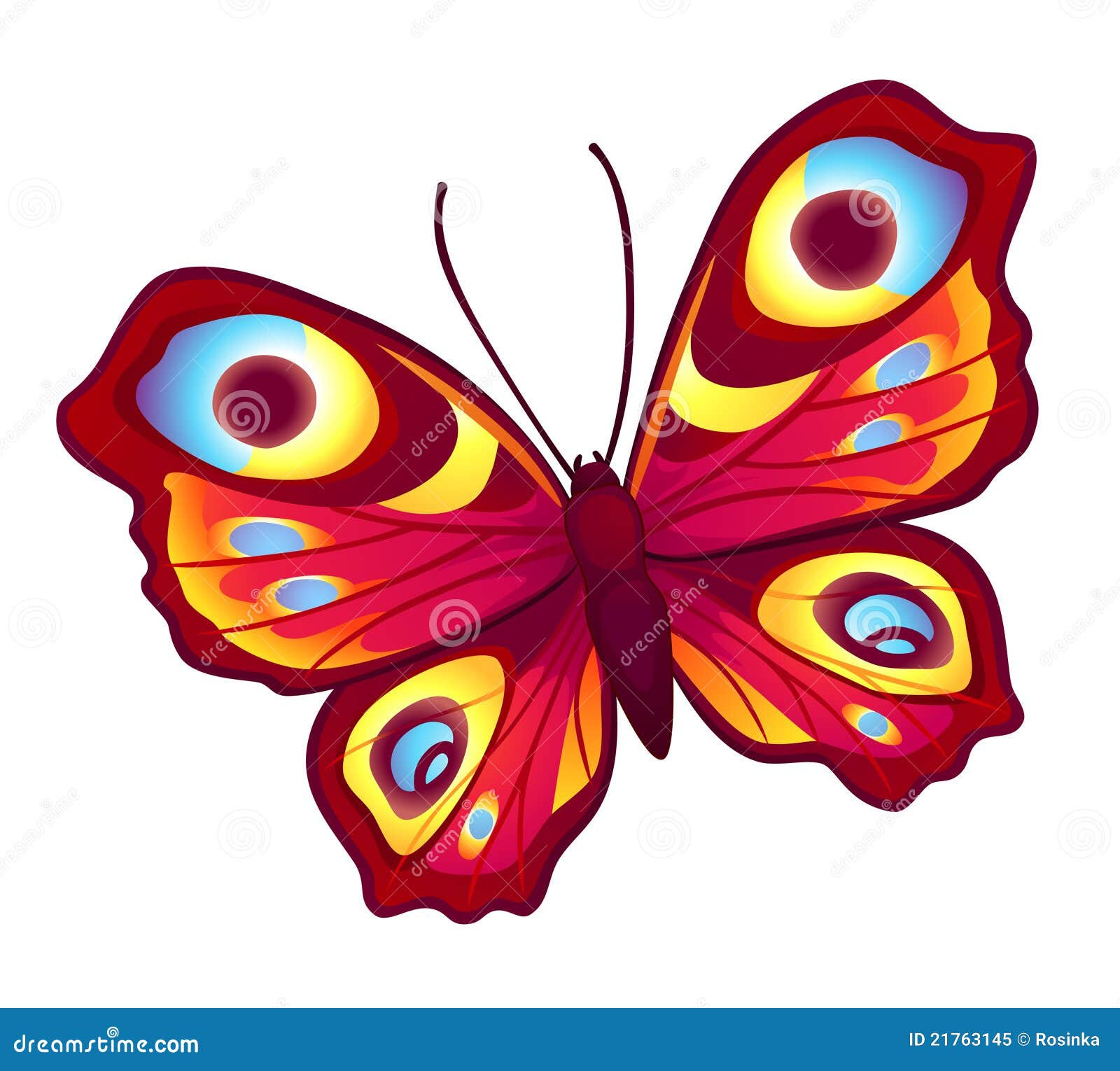 Download Red Vector Butterfly Royalty Free Stock Photo - Image ...