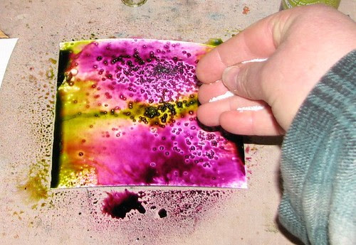 Ink Stains: CD Calendar - October - Adirondack Color Wash