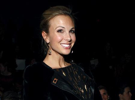 Elisabeth Hasselbeck during New York Fashion Week, February 16, 2011. REUTERS/Eric Thayer