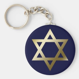 Star of David Keychain
