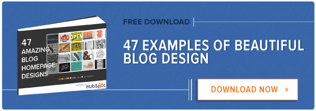 download 47 examples of beautiful blog design