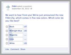 Fitbit as example of using customer reviews