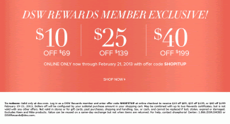 DSW Coupon Code