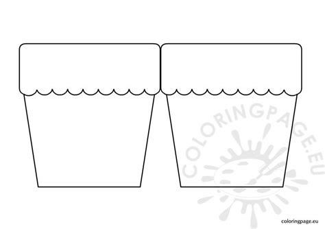  flower pot template template business