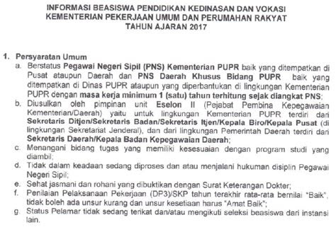 beasiswa pascasarjana  angkatan   pns