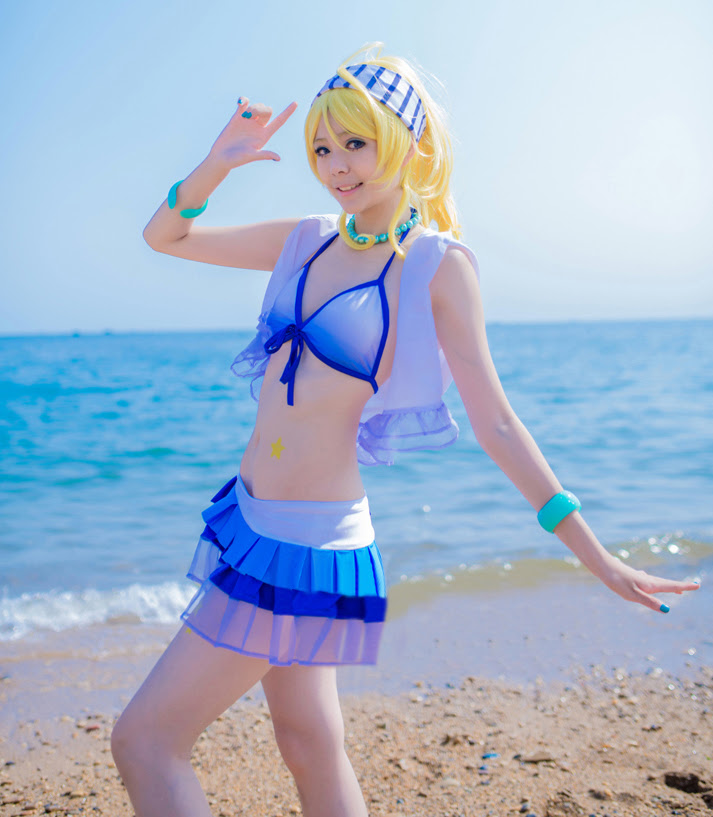 Love Live ラブライブ 水着ビキニ絢瀬絵里 あやせえりコスプレ衣装 コスプレ衣装製作販売 Www Cospya Com