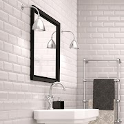 Ide Terpopuler 15+ Bathroom Tiles White Brick Wall
