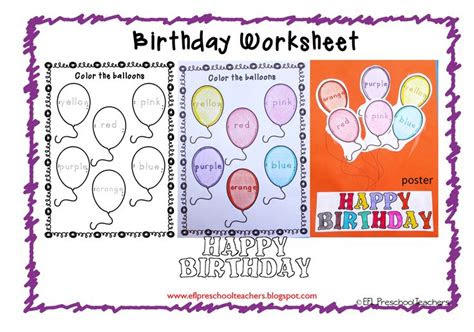 Children who turn five after september 1 cannot attend kindergarten until the next year. i made more resources for the birthday theme links httpswww