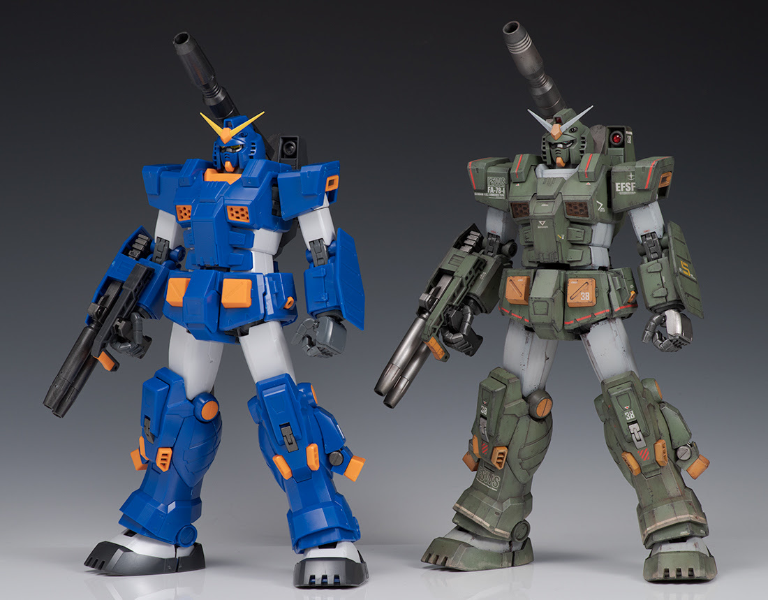 Mg フルアーマーガンダム ブルーカラーver レビュー