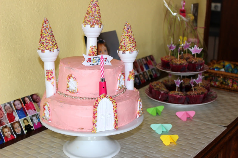Gateau Chateau De Princesse Sans Pate A Sucre Eva Cuisine