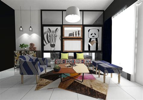 ruang tamu elegan minimalis