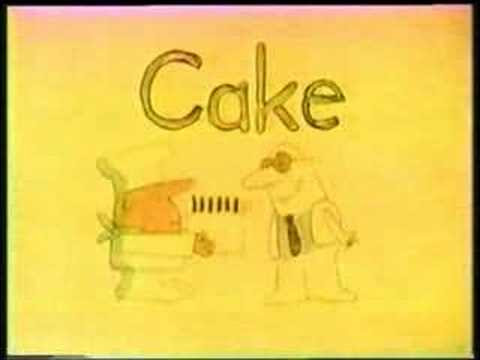 happy birthday cartoon cake. Happy Birthday to me!lol.