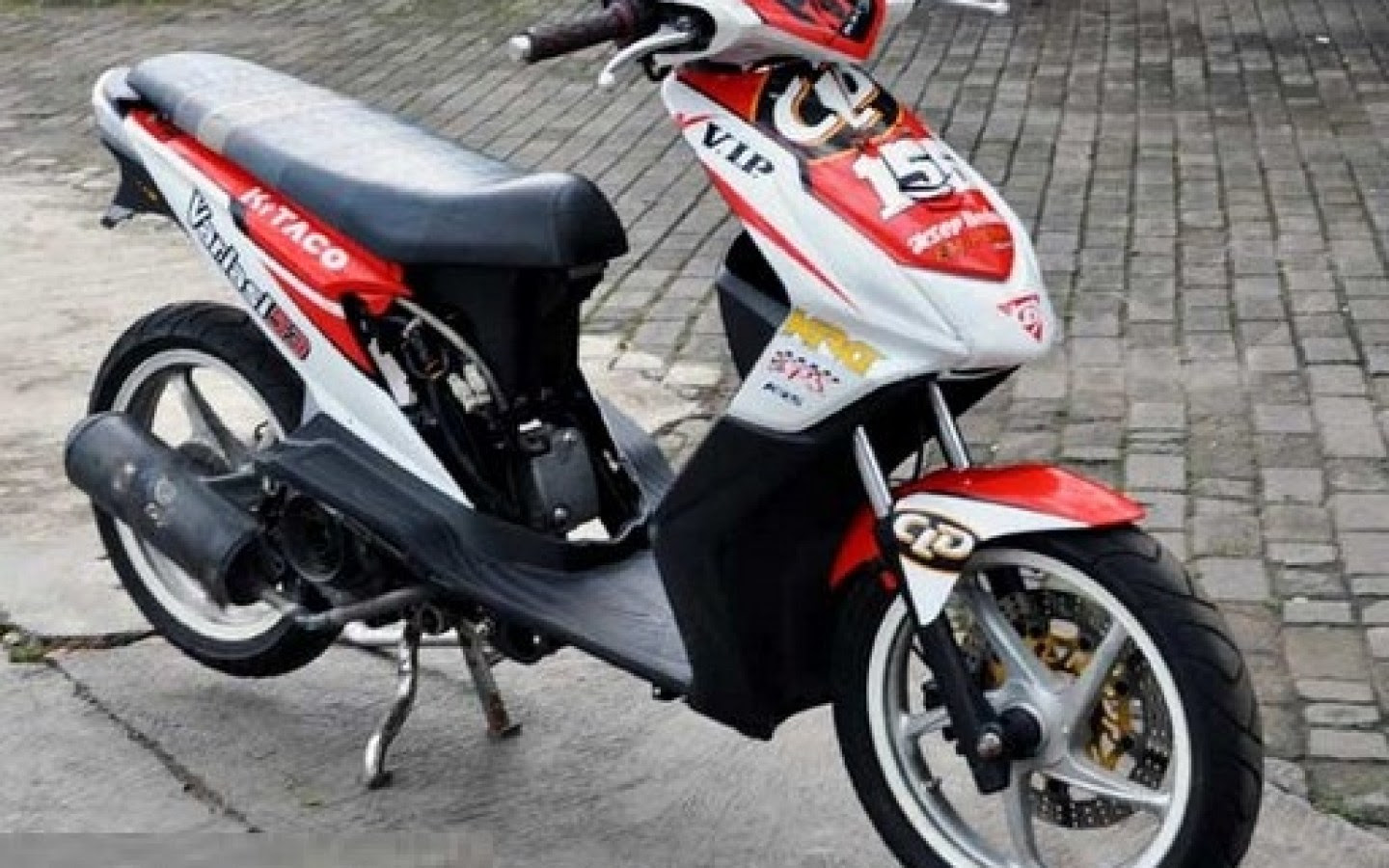 70 Gambar Modifikasi Motor Beat Road Race Terbaru Sempoel Motor