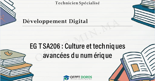 Culture et techniques avancées du numérique - EGTSA206 | Développement Digital – OFPPT 