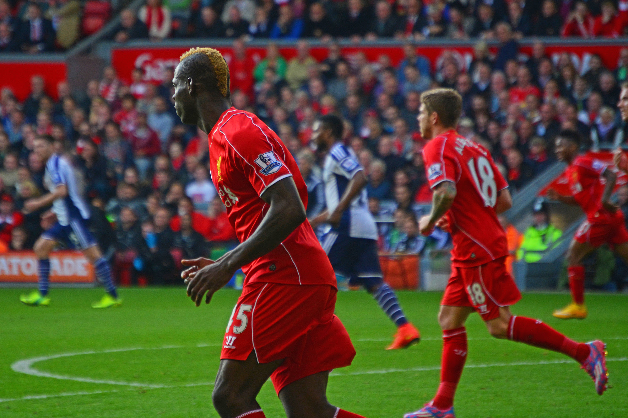 Liverpool v West Brom Albion, Anfield, 2014/15 – Jason Murphy Photography