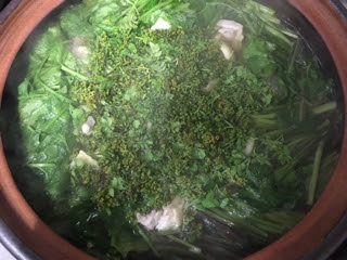 花山椒鍋 丹波そば切り 花格子