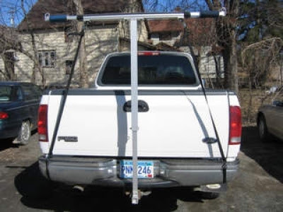 SailboatsToGo»Aluminum Hitch Rack - Telescoping T support 