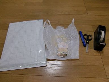 ビニール袋のパラシュート 簡単手作りおもちゃの作り方 工作図鑑