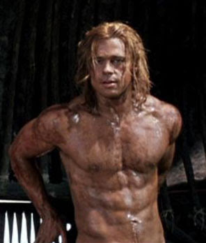 brad pitt body form