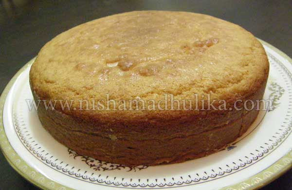 ... केक – Eggless Cake Recipe – Eggless Sponge Cake Recipe