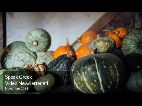 Video Newsletter #4 November 2023