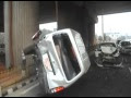 Noida Mahamaya Honda Car and Maruti ECO accident 4 persons injurred.