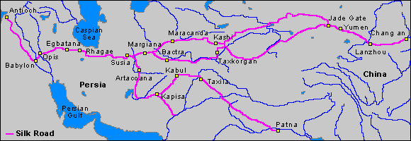 Iran Chamber Society History Of Iran Silk Road