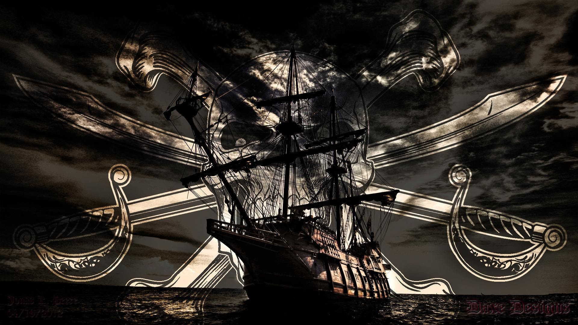 Ghost Pirate Ship Wallpaper 67 Images