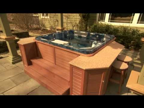 Hot Tub Custom Made Base Or Pad Bernie's Hot Tubs, Edmonton, Alberta ...