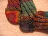 Garter stitch heels
