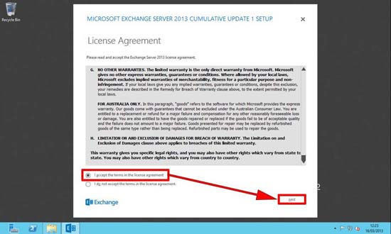 Exchange 2013 Eula