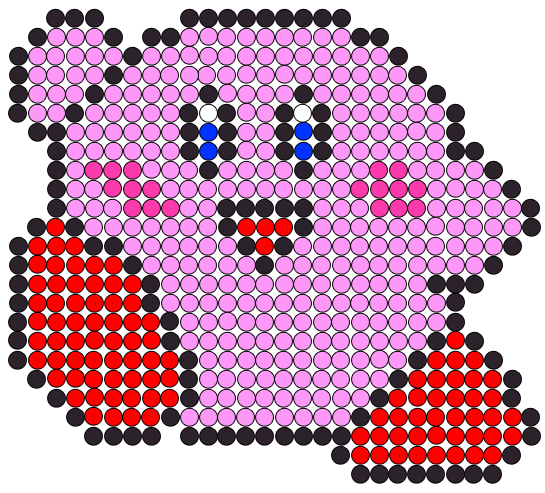 アイロンビーズ図案集まとめ主にポケモン