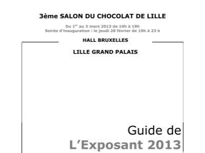 Download Kindle Editon guide de l exposant gp2014 le salon du chocolat iPad Air PDF