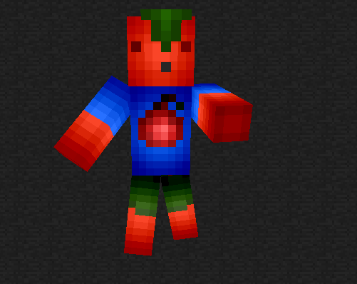 Cool Apple Boy (Modified By Me :D) Minecraft Skin