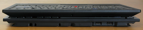 ThinkPad USB Keyboard: Back view
