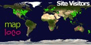Locations of Site Visitors