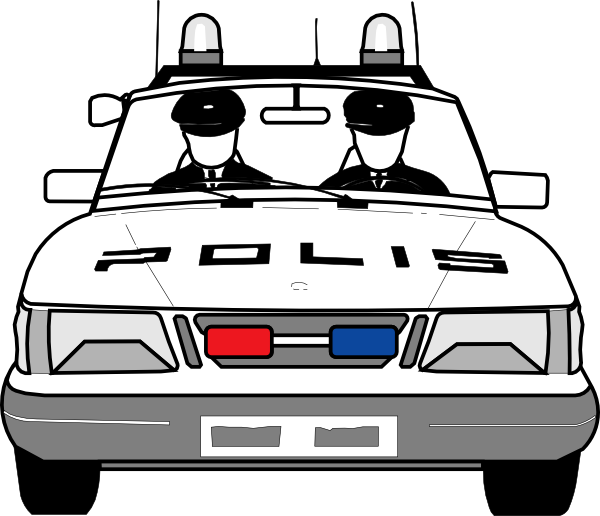 Police Car Clip Art At Clker Com Vector Clip Art Online Royalty Free Public Domain