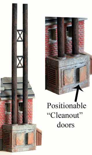  Building side TRASH INCINERATOR, abuts right up to your building side