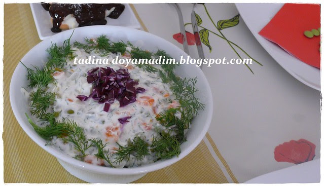 dereotlu rus salatası 1