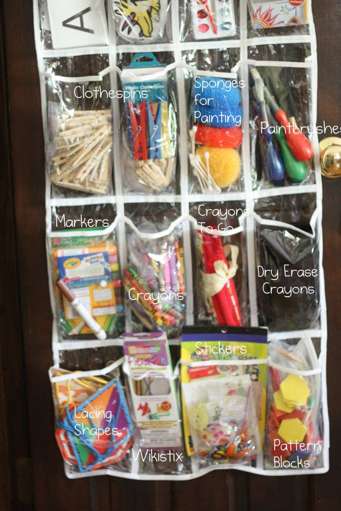 Our New School/Craft Supply Organization - I Can Teach My Child!