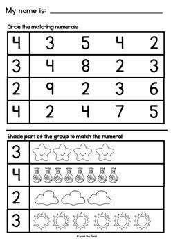 With the right resources and tools, however, it can be an enjoyable and rewarding experience. number worksheets for number sense kindergarten by from the pond