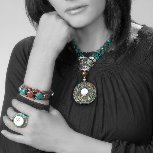 Ethnic Jewelry from Tibet, Women Jewelry