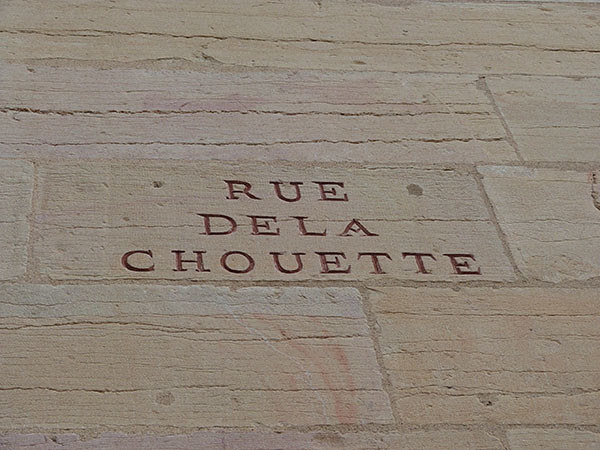 rue de la Chouette