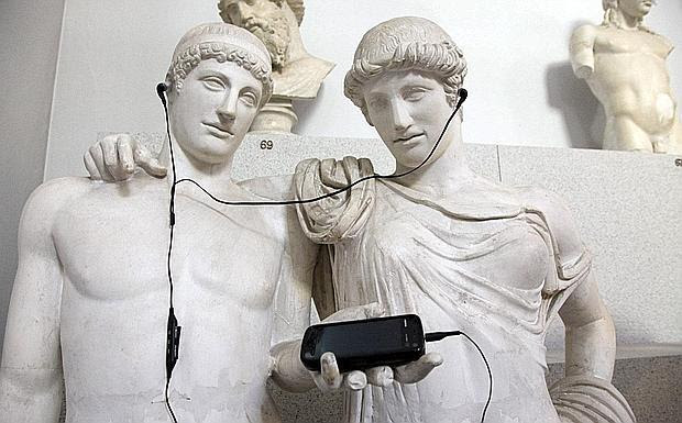 lachrymosa:

I bet they’re listening to Pompeii by Bastille, remembering the good old days
