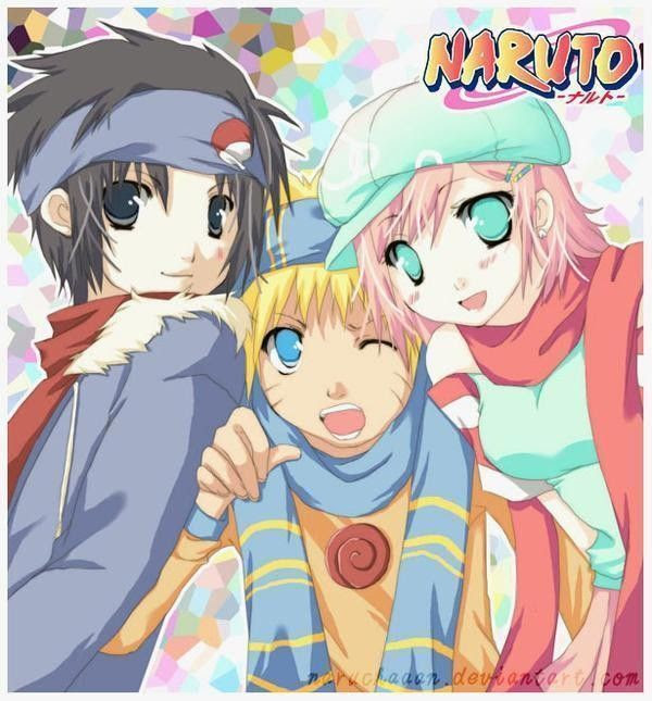 Naruto, Sasuke & Sakura.